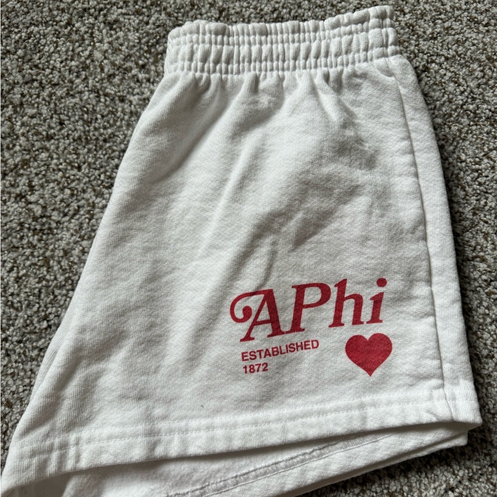 White APhi shorts